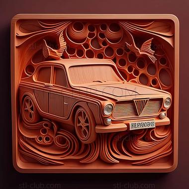 3D модель Volvo 140 (STL)